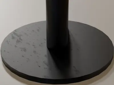 Police Line Low-poly 3D model