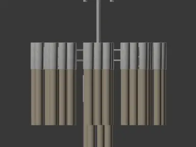 Pendant lamp Kamable Chandelier 3D model