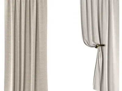 Curtains 125 Backhausen Rebbio Grande 3D model
