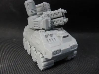CHIBI-TECH SD - BLACK MAMMOTH MOBILE COMMAND 3D print model