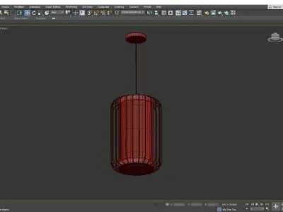 MIGHT chandelier Low-poly 3D model