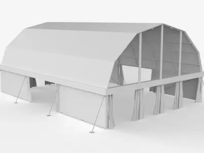Festival Tent 3D model