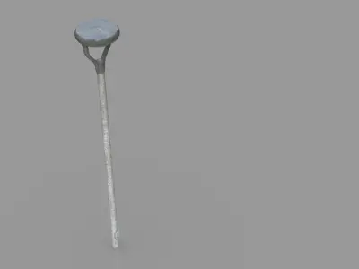 LED Street Lamp Low-poly 3D model