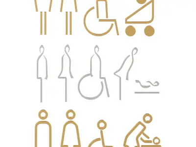 Information signs 2 3D model