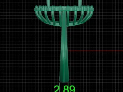 Jewelry ring 400 3D print model
