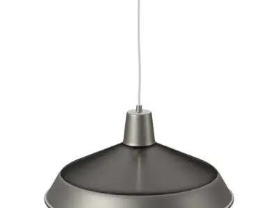 Zavijah 1 - Light Single Dome Pendant - 2 colour 3D model