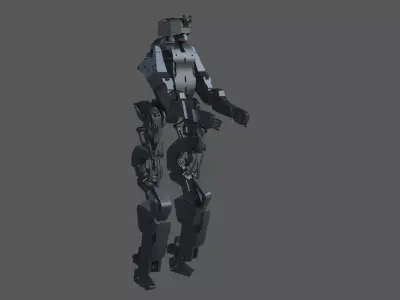 robotic mech  jupiter scifi  3D model