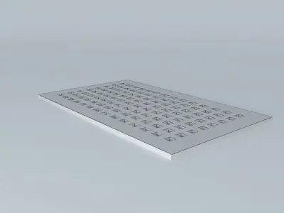 Bar door yasenevo2 Free 3D model