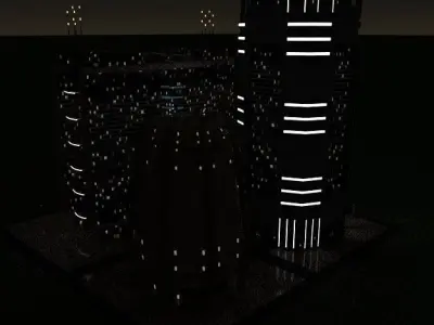SpiderWare City Block 3D model 3