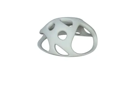 SciFi Cube Object No 44611 Low Poly Shape Low-poly 3D model