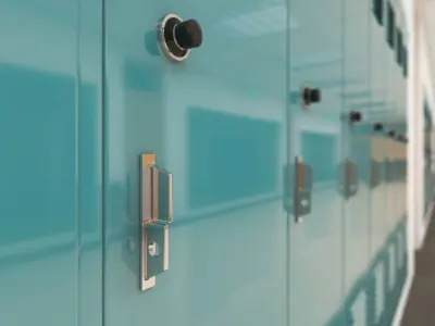 School Hallway 1 3D model