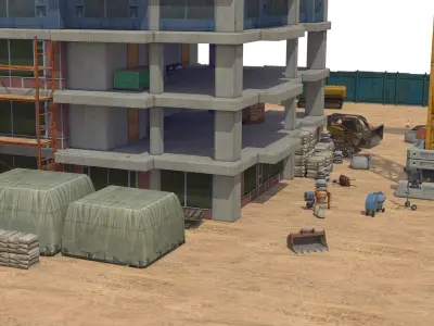  Under Construction Scene 3 in 1 