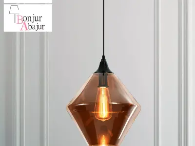 Hanging lamp LOFT HOUSE P-160 3D model