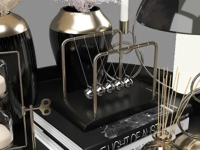 Luxter modeling-decorative set vol 2 3D model