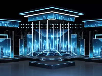 Concert Stage 07 design 3D model