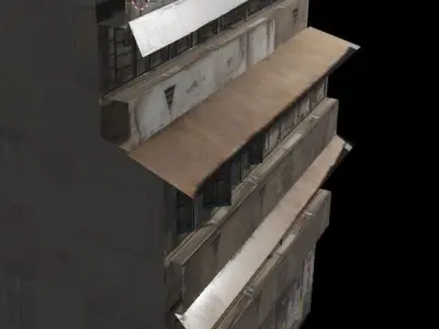 Old Building  3D model
