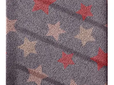 Kids Carpet Set 28 3D model