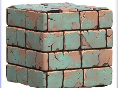 Stylized Wall Seamless Texture Texture 36