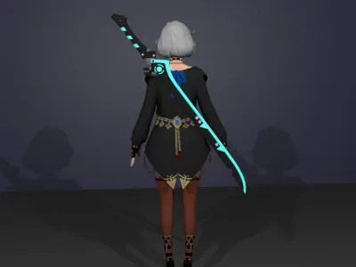 velvet 3D model