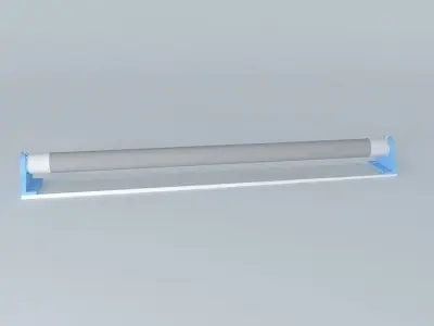 Lamp led light bar Free 3D model