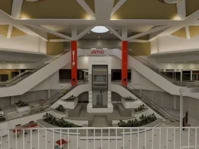 Valley View Mall - Official Blender Port from Gmod 3D model