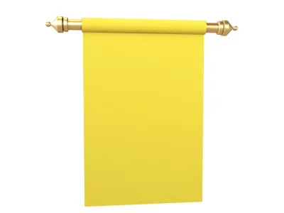 Pennant V1 006 Low-poly 3D model