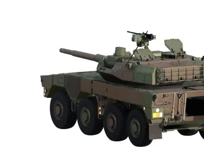 Type 16 maneuver combat vehicle 3D model