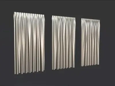 Curtain 3D model