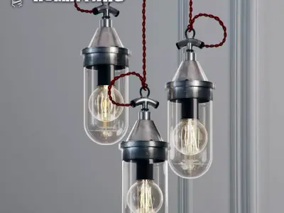 Hanging lamp Romatti Pack 3D model