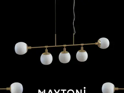 Pendant Erich MOD221-PL-05-G Maytoni Modern Free 3D model