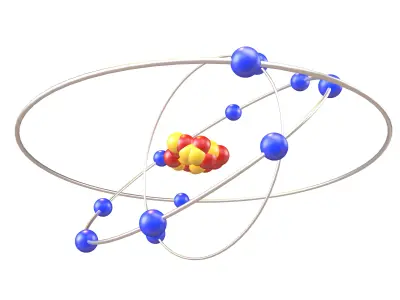 Magnesium Chemical Element v2 001 Low-poly 3D model