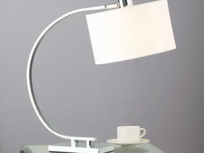 Albimarle Arched Table Lamp Free 3D model