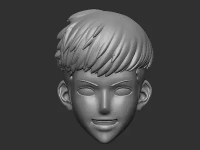 Yoo Jinho Headsculpt for Action Figures 3D print model