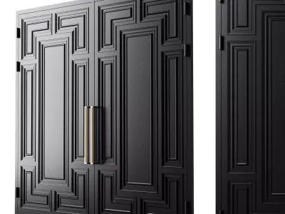 Gate black loft 10 3D model