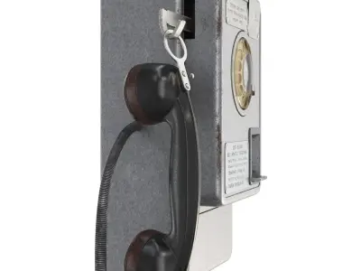 Payphone AMT-47 v1 3D model