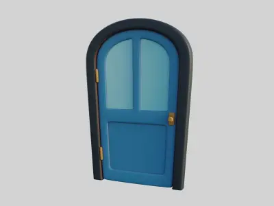 Cartoon Door 12Gb 3D model