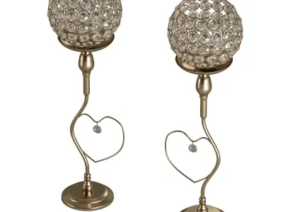 Candle Holders 2 3D model