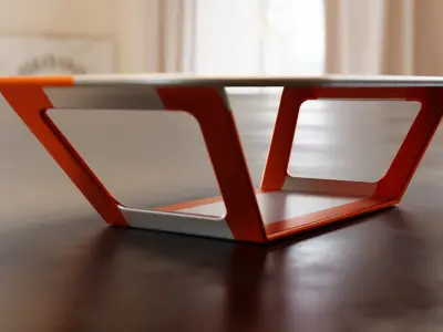 Sci-fi table 3D model