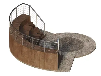 Summer Theater 3D model