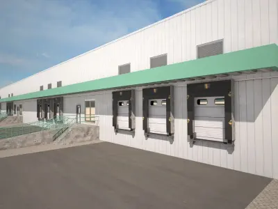 Magazine Building 3D model