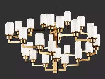 ARTU CHANDELIER Low-poly 3D model
