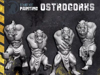 Ostrog Orks 3D model