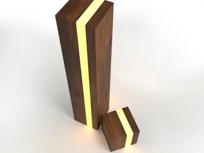 Table Lamp 5 3D model