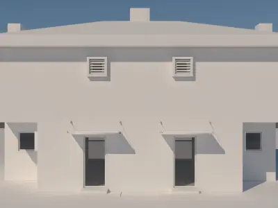 Modern Summer House  3D model