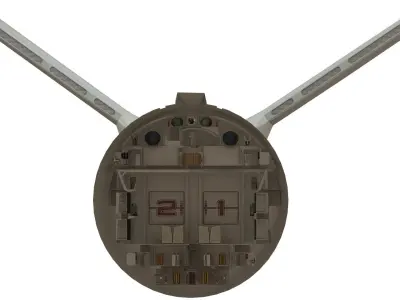 USS ENTERPRISE NCC 1701 A with full interior 3D model