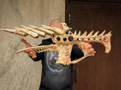 Destiny 2 1000 Voices Prop Cosplay Replica One Thousand Voices 3D print model