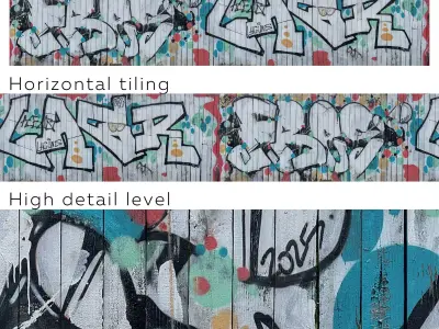 Graffiti Wall SMA 02 Texture
