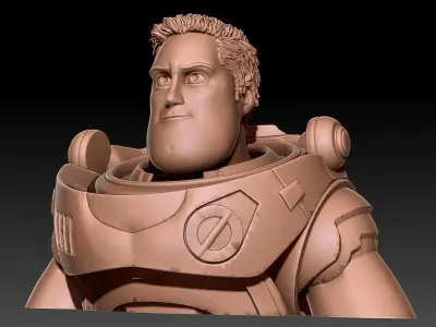 Buzz Lightyear Printable 3D print model