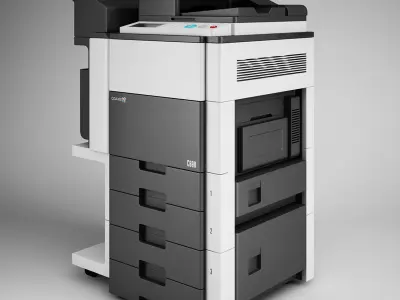 Photocopier Machine 14 3D model