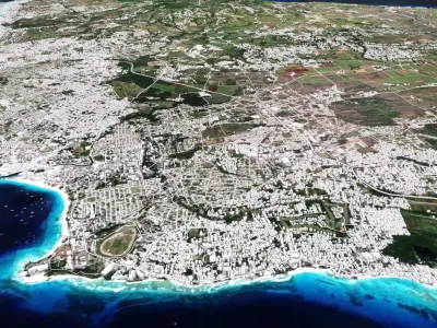 Barbados Island country 3D model